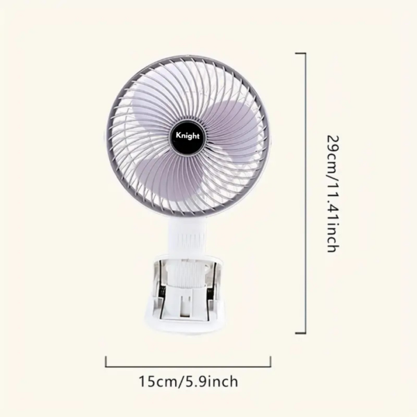 USB Charging Clip Fan
