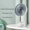 USB Charging Clip Fan